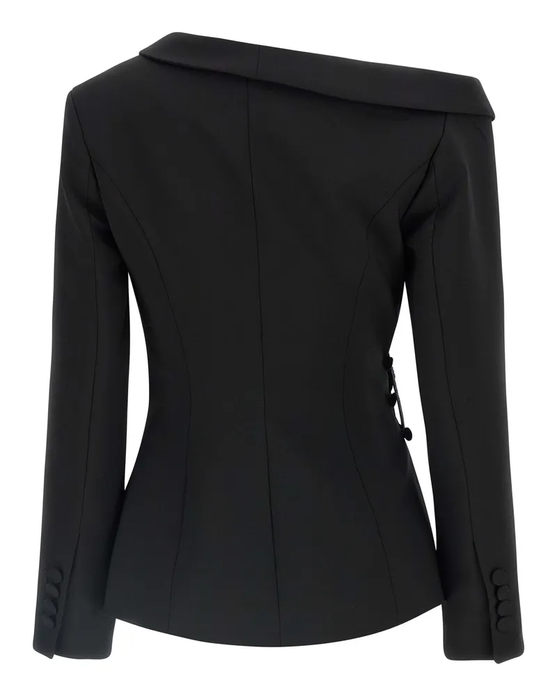 Giuseppe di Morabito Women's Black Virgin Wool Blazer Clothing Black
