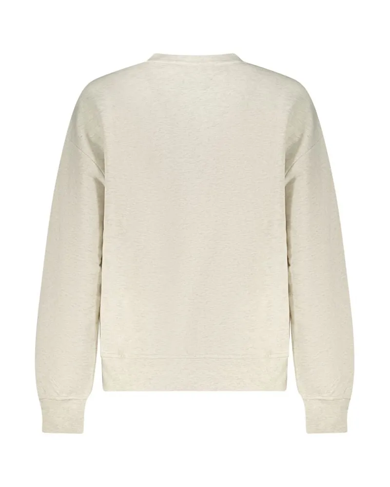 Calvin Klein Cotton Crew-Neck Sweatshirt — Gray Gray