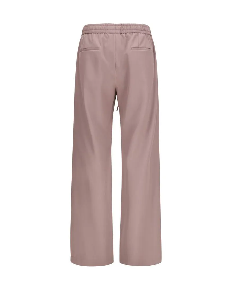 Dolce & Gabbana Men's Brown Wool Oves Aries Joggers (workout Pants Brown