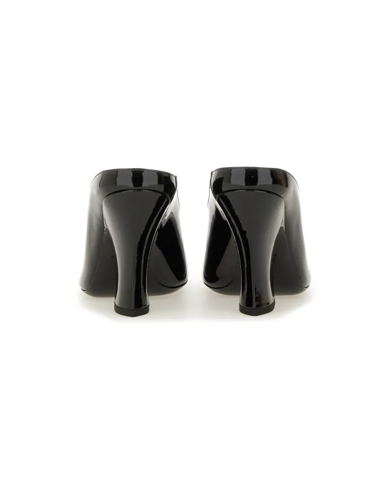 Givenchy Sculpted Calf Leather Pumps — Black Black