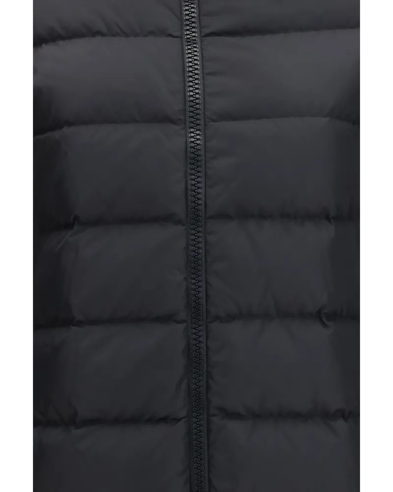 Herno Women's Hooded Down Jacket Black Polyester Puffer Black