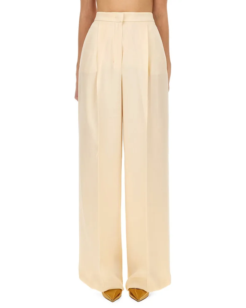 Max Mara Klaus Trousers — Beige Beige
