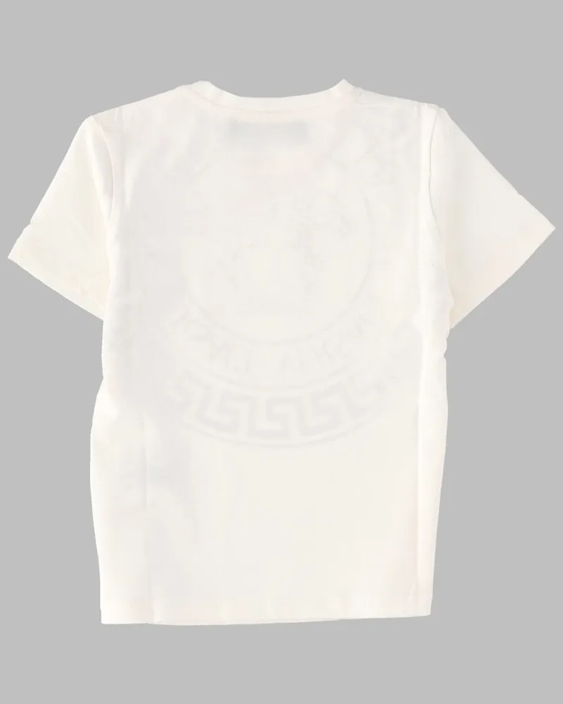Versace Cotton T-Shirt — White White