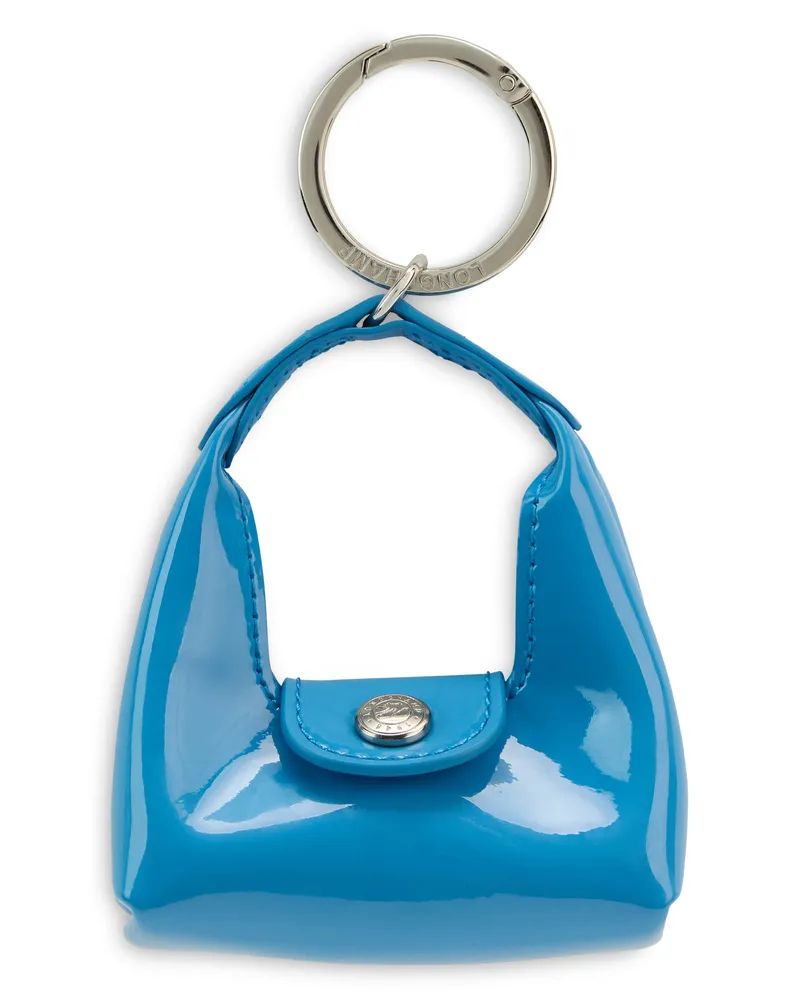 Longchamp Leather Bag — Blue Blue
