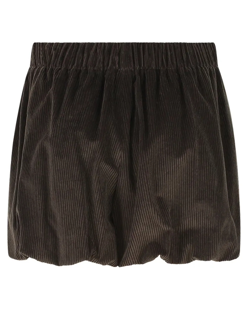 THE MANNEI Women's Cotton Shorts Brown Brown