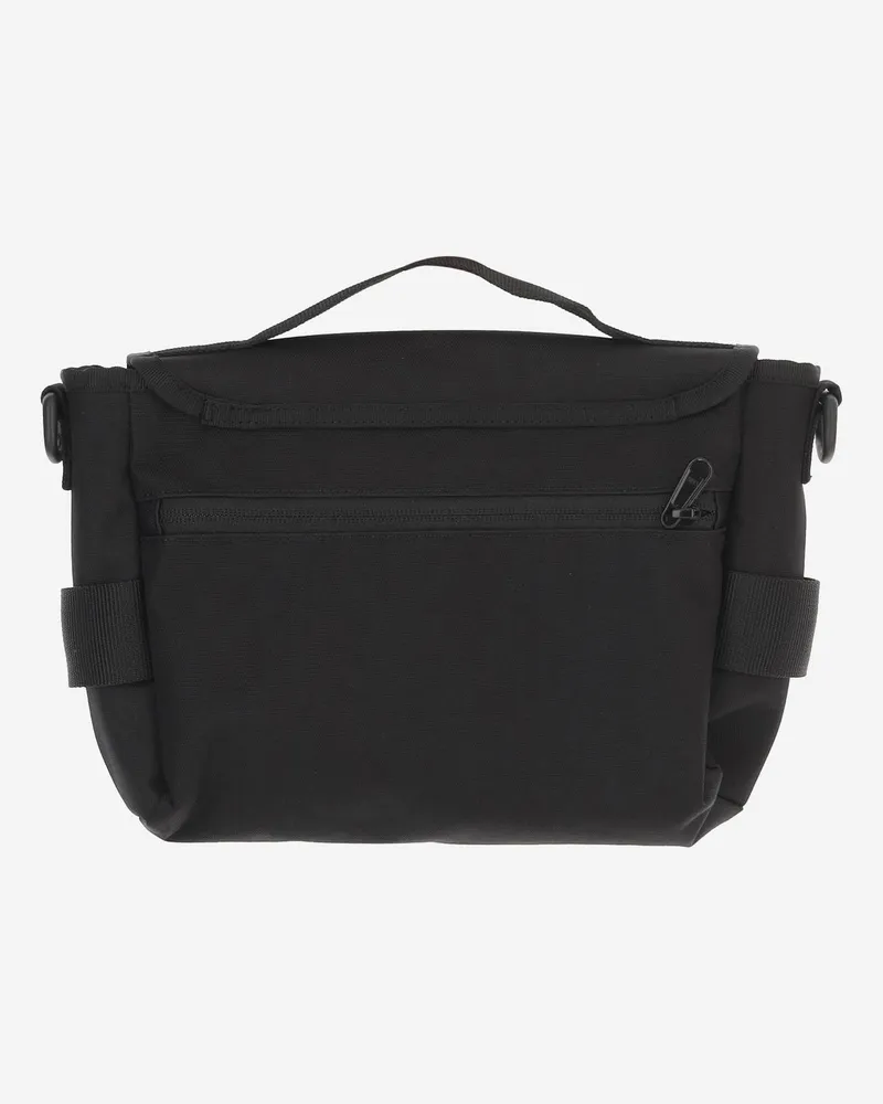 Carhartt WIP Men's Shoulder Bag Kyle Black Recycled Polyester Canvas Black