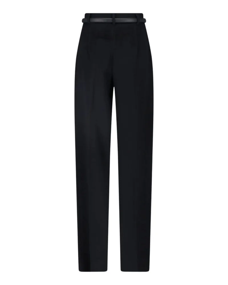 Max Mara Mstcocco Trousers — Black Black