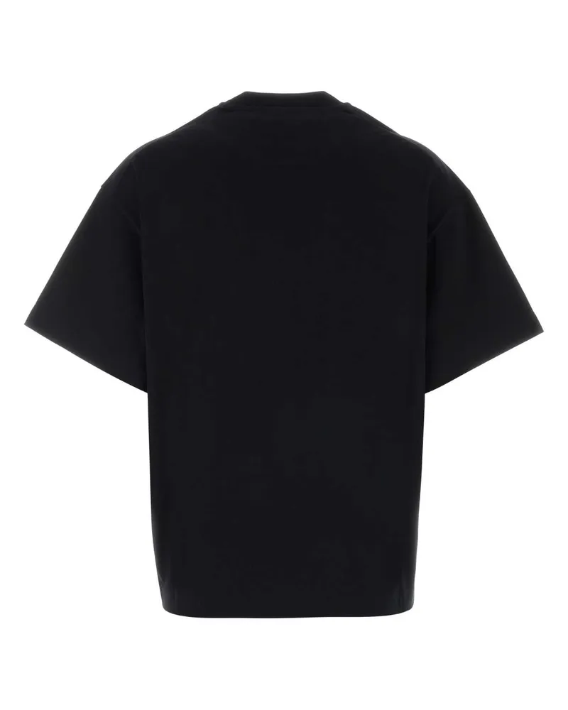 Jil Sander 001 Exterior: Cotton T-Shirt T-shirts And Polos Black