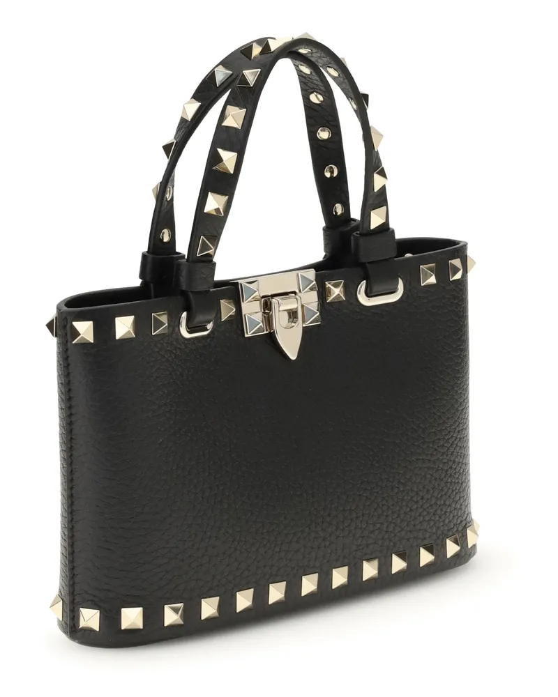 Valentino Garavani Top Handle Bag — Black Black