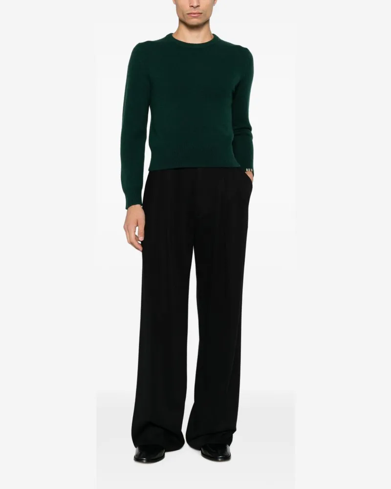 extreme cashmere Crewneck Sweater — Green Green