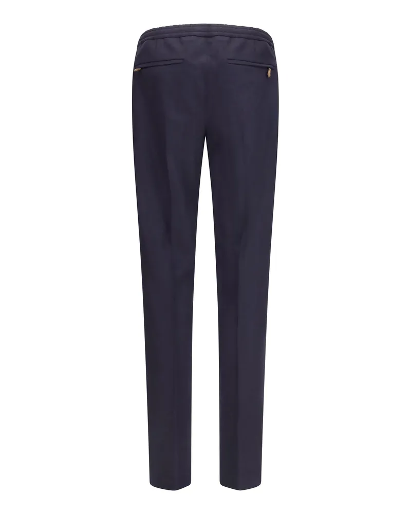 PT TORINO Men's Soft Pants Navy Trousers Navy