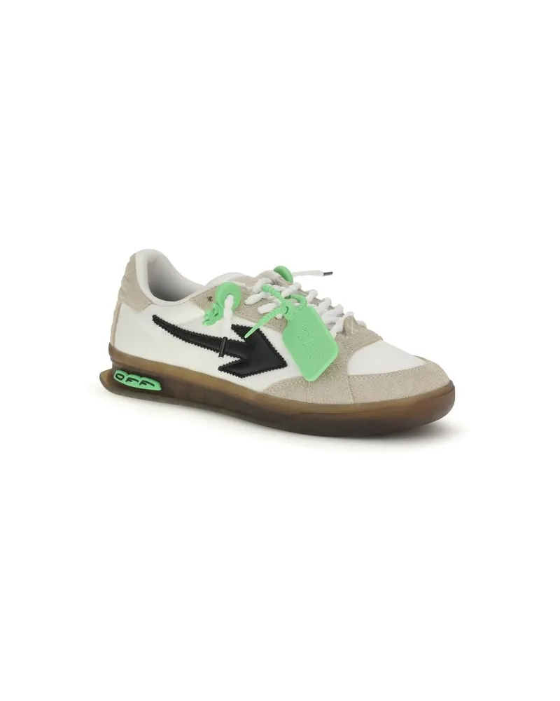 OFF-WHITE Men's Multicolor Calf Leather Bos Taurus Low Top Sneakers Multicolor