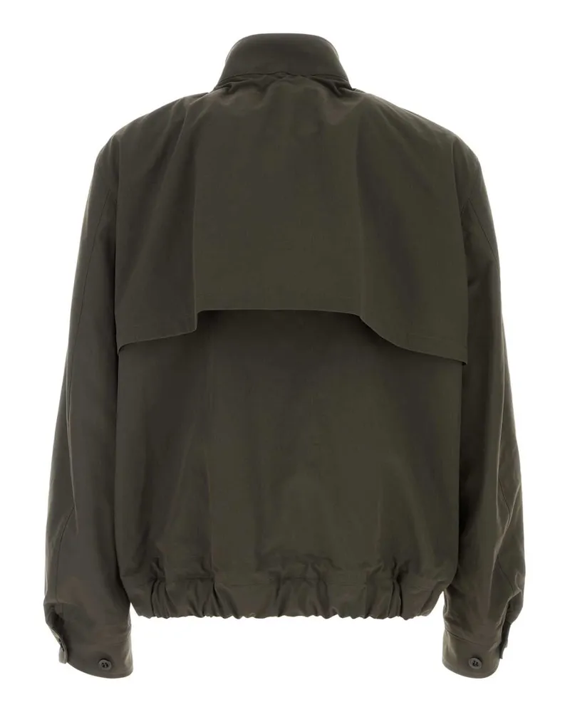 Sacai Men's Olive Green Polyester Jacket Khaki Giubbini Olive