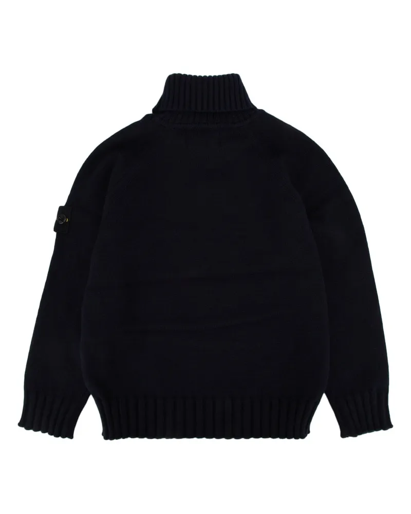 Stone Island Boys' Maglia Navyblue Co Ee Maglie Sweater Navy