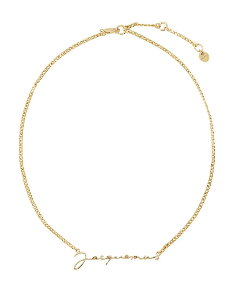 Jacquemus Women's La Chaine Metal Gold Jewelry-Watches Necklaces Gold