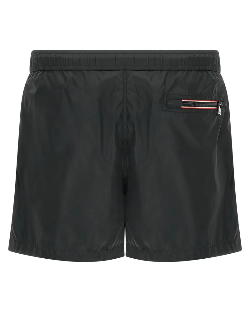 Moncler Men Black Polyamide Knee Length Clothing Black