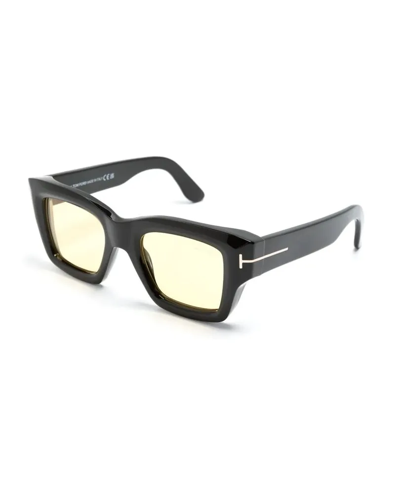 Tom Ford FT1154 Black Acetate Sunglasses — Black Black