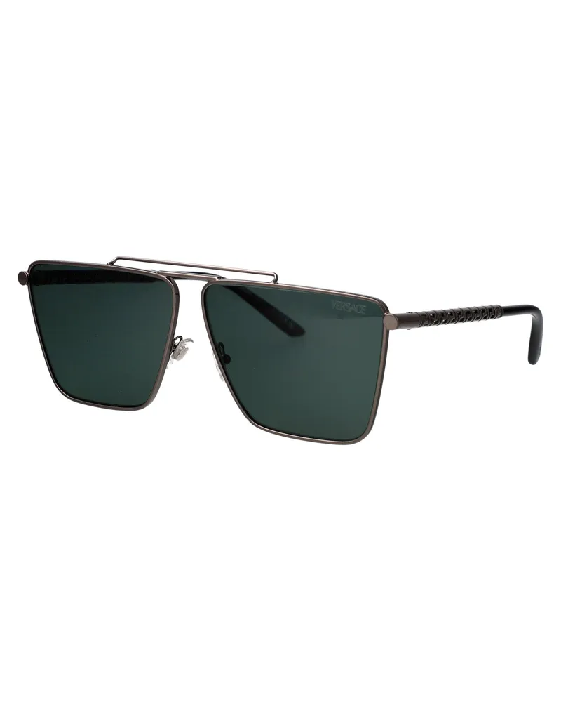Versace Men's Sunglasses 0ve2266 Gunmetal Metal Gunmetal