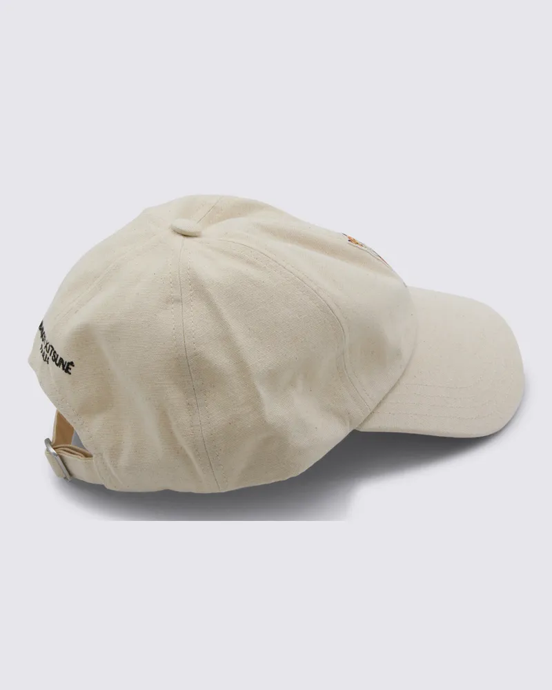Kitsuné Men's Hats Noble Beige _100 % Co Beige
