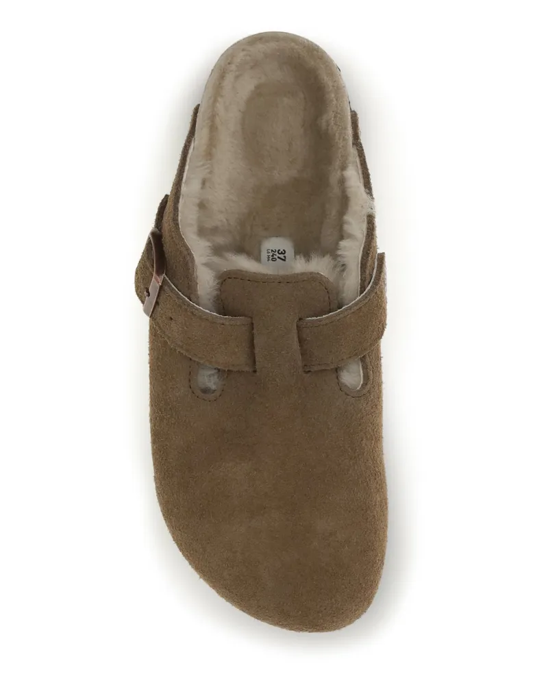 Birkenstock Boston Slipper — Brown Brown