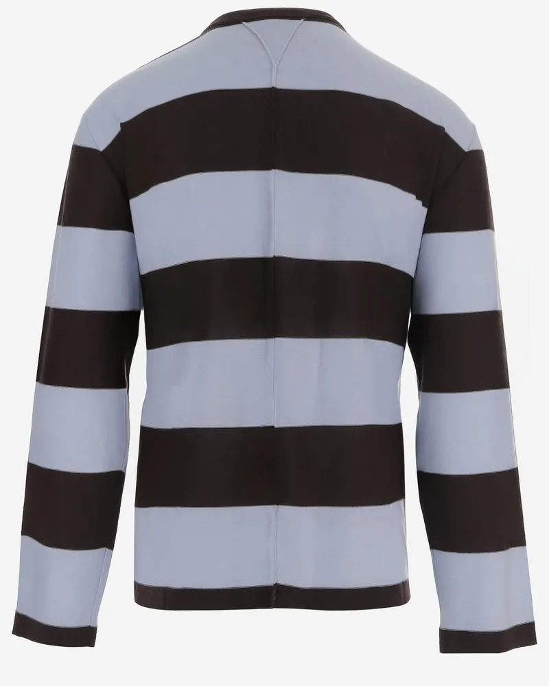 Bottega Veneta Men's Cashmere Sweater Multicolour Brown