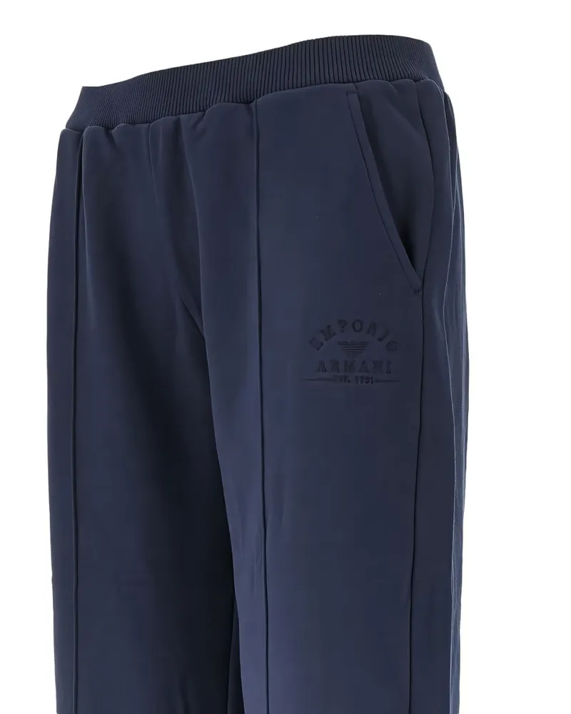Emporio Armani Jersey Knit Joggers — Navy Navy