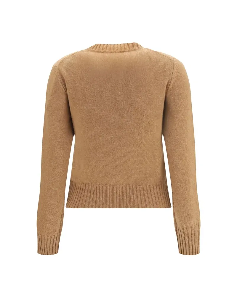 AMI Paris Sweater — Brown Brown