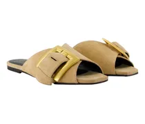Women's Anthem Sandals Beige Calfskin