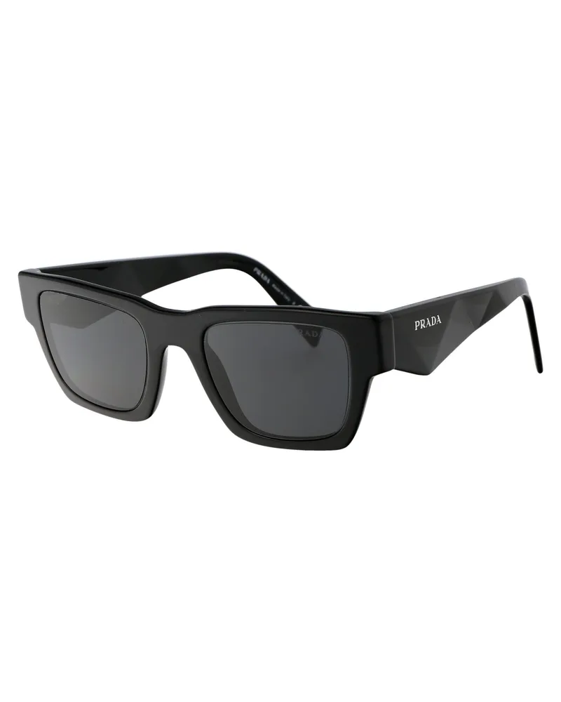 Prada Men's Sunglasses Black Acetate Black