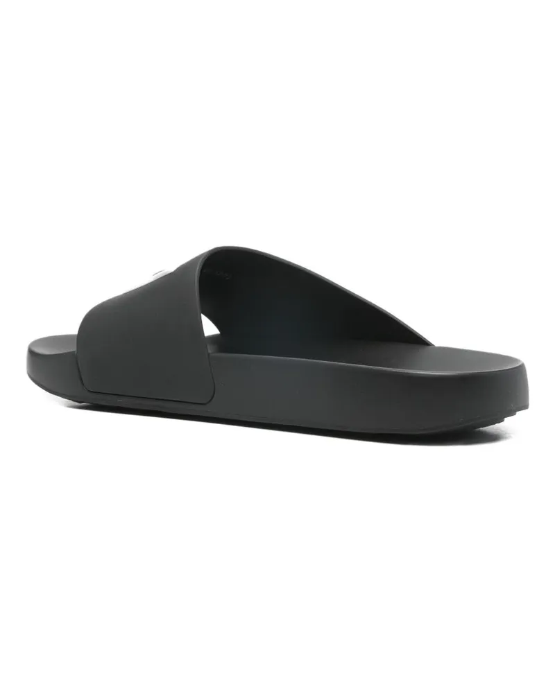 Givenchy Logo-Detail Slipper — Black Black