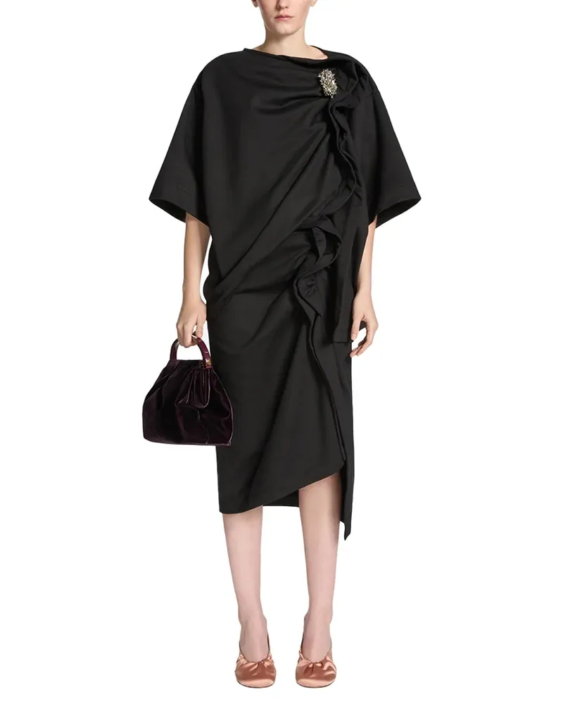 Dries van Noten Hanan Skirt — Black Black