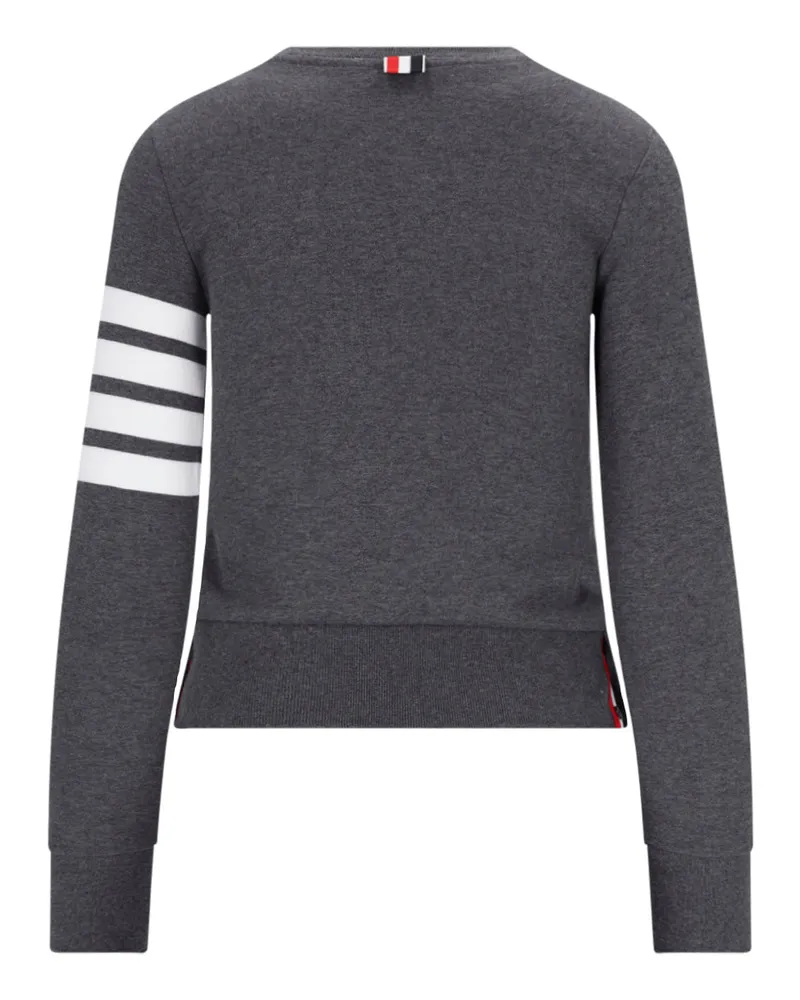 Thom Browne Women's Sweaters Grey Cotton Gray