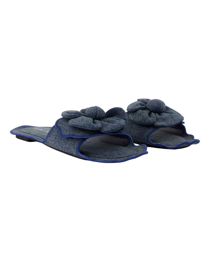 Marc Jacobs Women's The Daisy Sandals -  Cotton Blue Shoes Blue