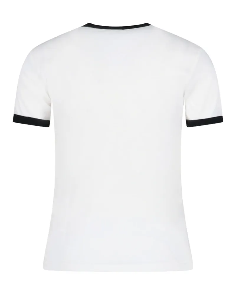 Courrèges Women's T-Shirts And Polos White Cotton White