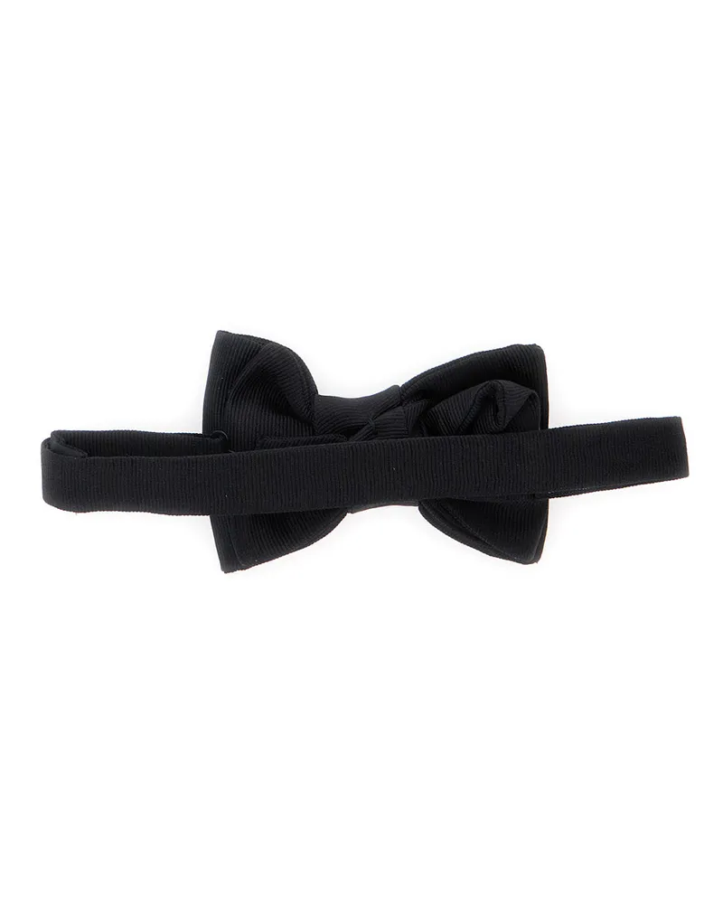 Tom Ford Men's Bow Tie — Silk, Black Ties Black