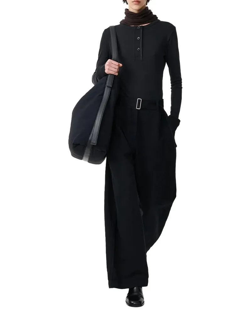 Studio Nicholson Chatto Trousers — Black Black
