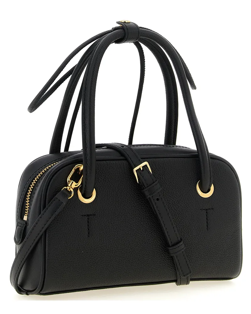 Furla Poppy S Top Handle Bag — Black Black