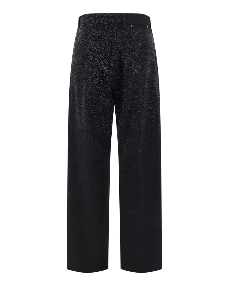 Golden Goose Women's Cotton Pants Kim Black Jean Black