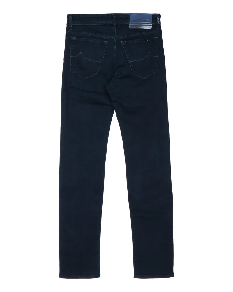 Jacob Cohën Men's Denim Darkblue Pantaloni Trousers Navy