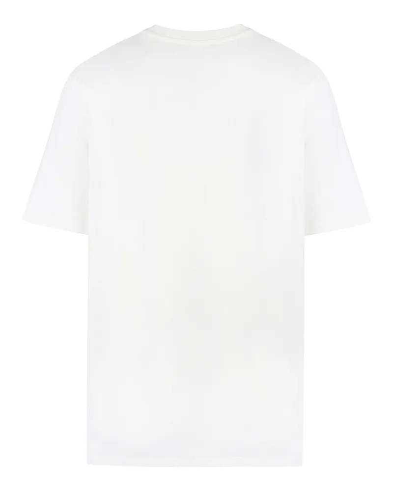 Jil Sander Women's Logo Cotton T-Shirt White T-Shirts & Jerseys White