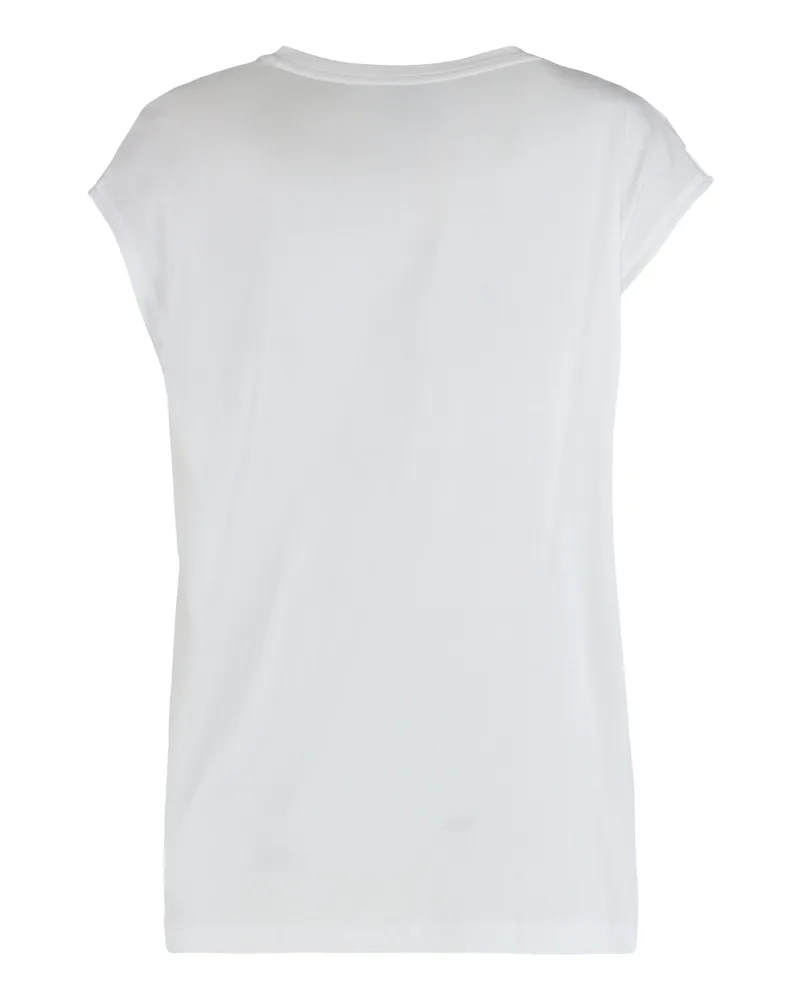 Vince Women T-Shirt Pima Cotton Optic White T-Shirts & Jerseys White