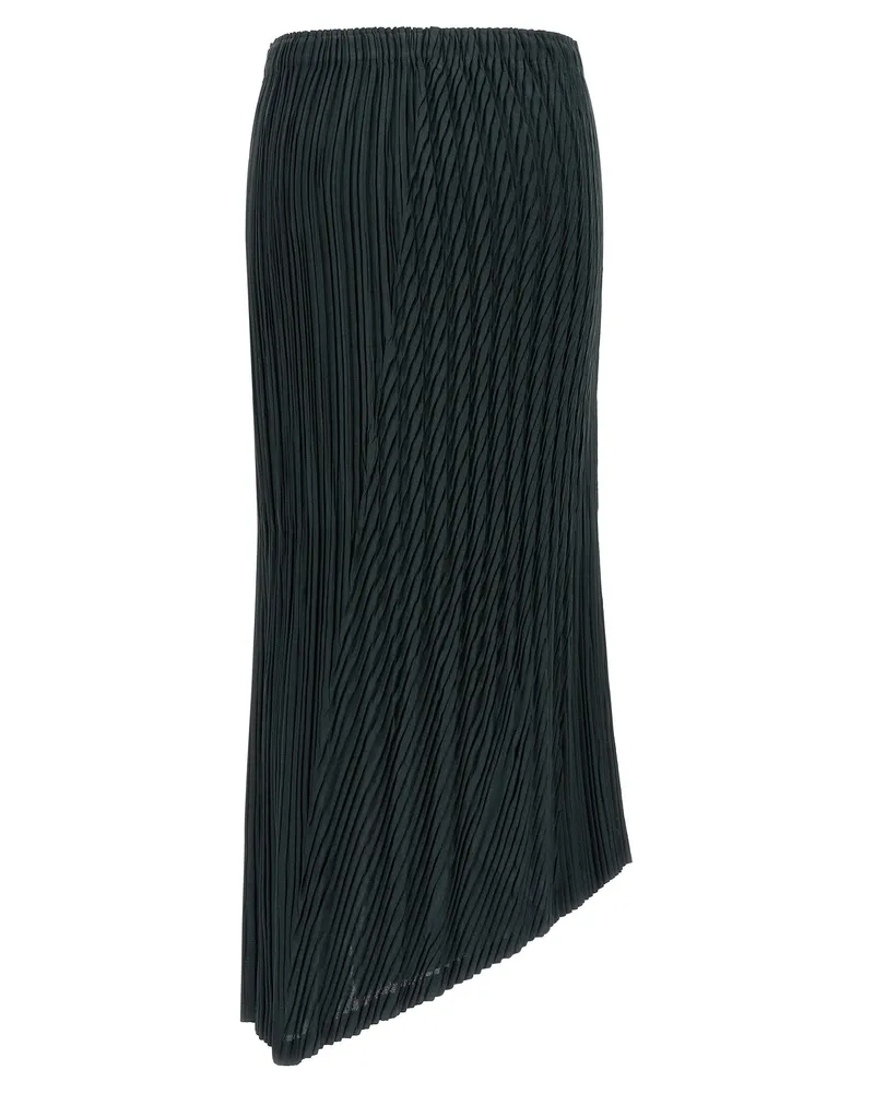 Issey Miyake Unfurling Pleats Skirt — Navy Navy