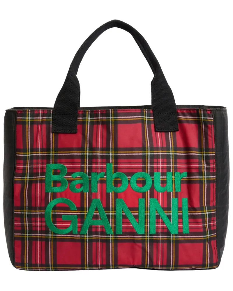 Barbour Women's Waxed Cotton Tote Bag Multicolour Handbags Hand Multicolor