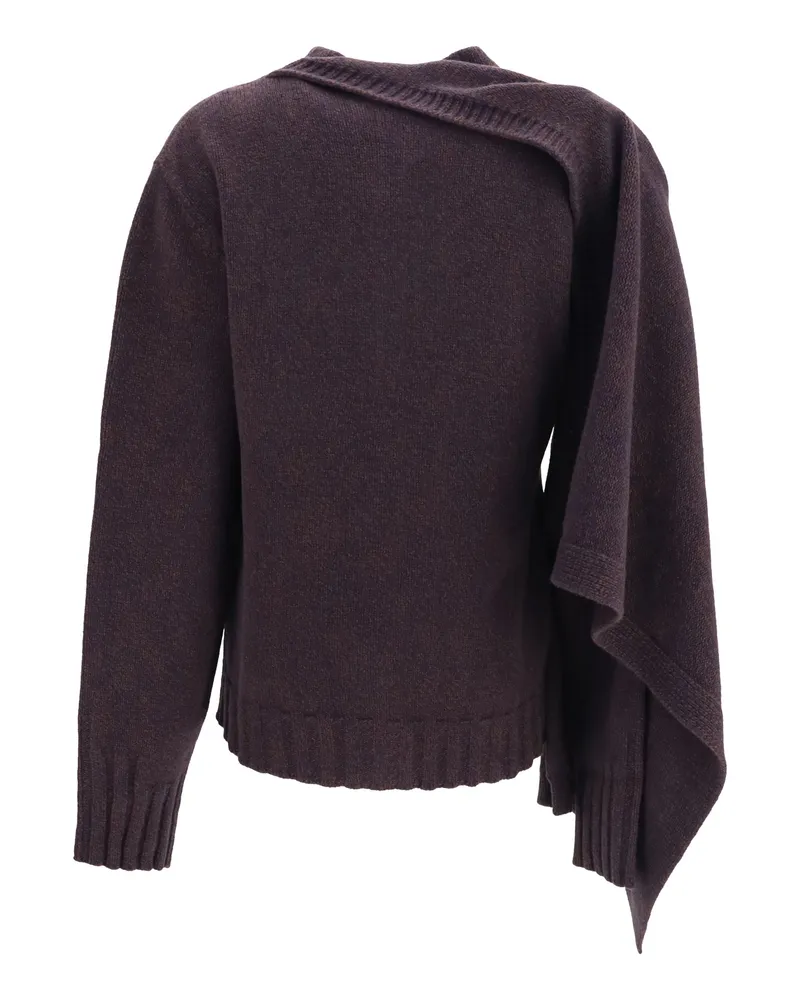 ATTICO Women's Crewneck Cardigan 594 Sweater 