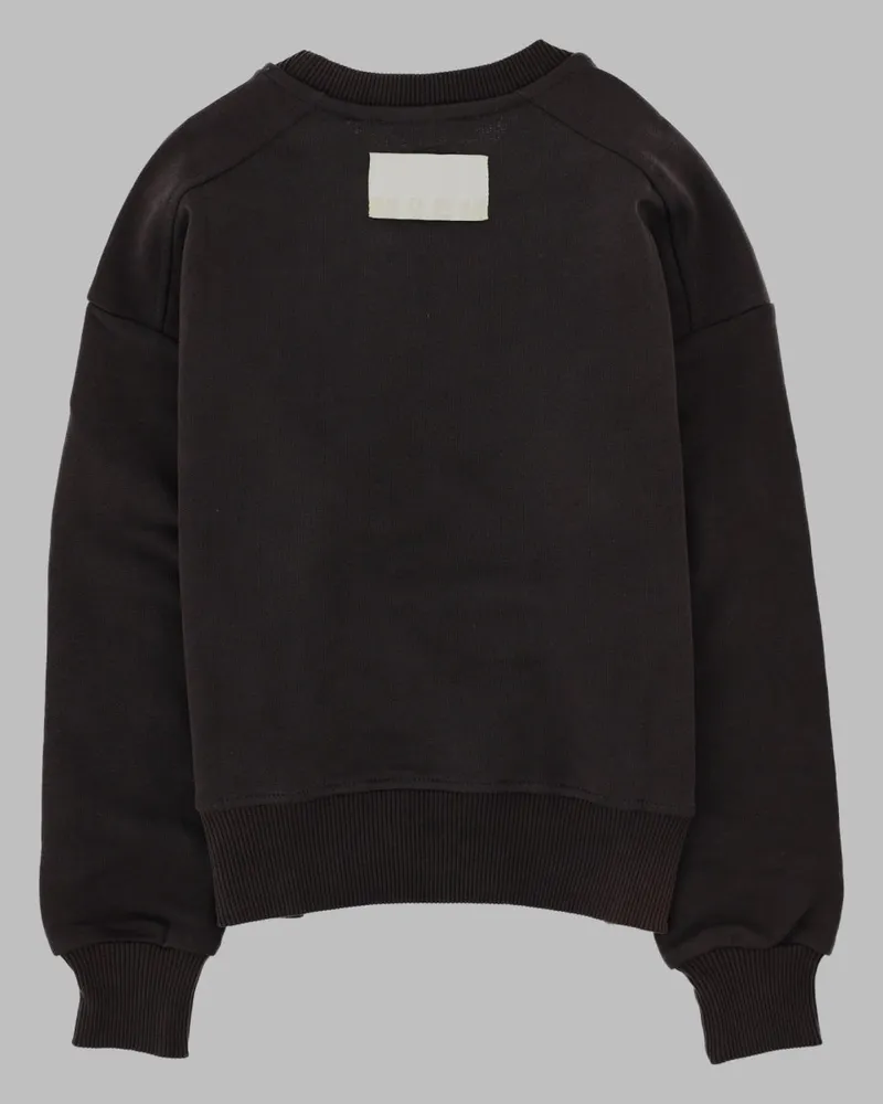 MSGM Pure Cotton Sweatshirt — Gray Gray