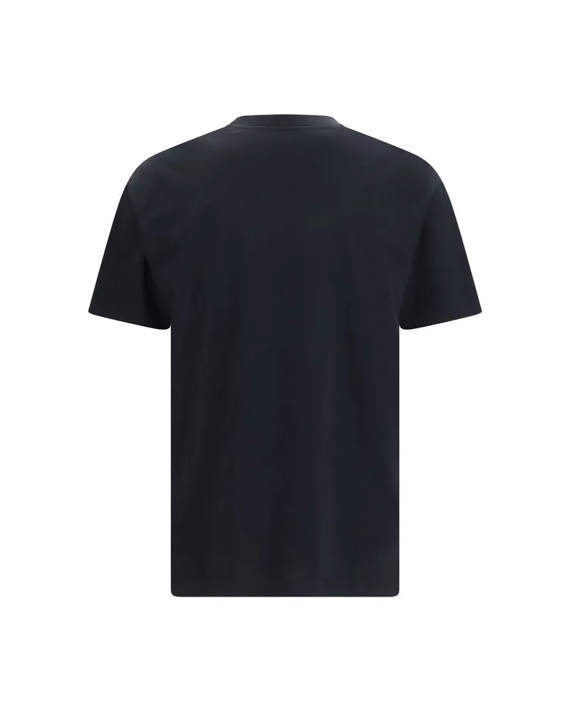 Givenchy Men Black Cotton T-Shirt Black