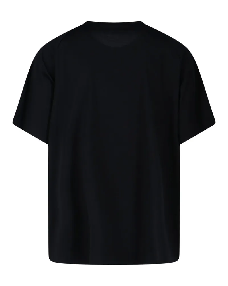 Y-3 Unisex T-Shirts And Polos Black Lyocell Black