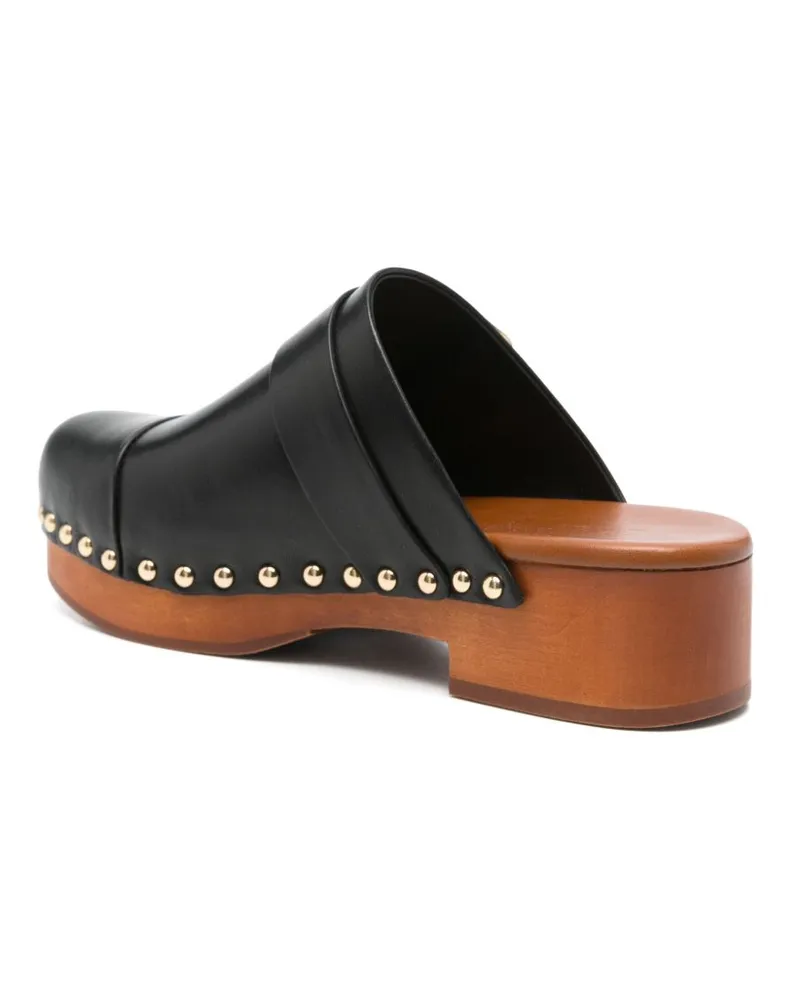Chloé Jeanette Clog Heel — Black Black