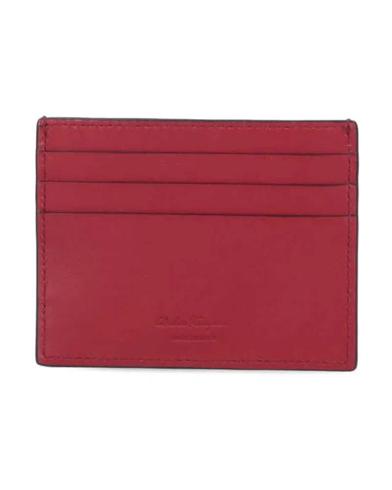 Ferragamo Men's Wallets Black Calf Leather Black