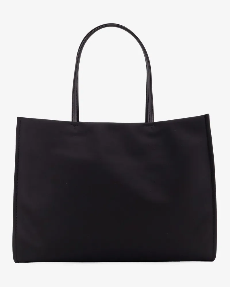 Tory Burch Women's Tote Bag Ella Black Nylon Black